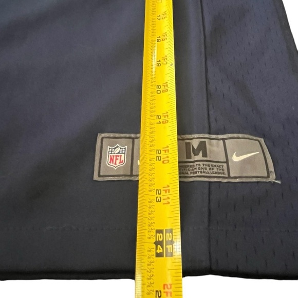 675-Youth Seattle Seahawks Wilson 3 jersey - navy and green #NFL #SeattleSeahawk - Picture 6 of 6